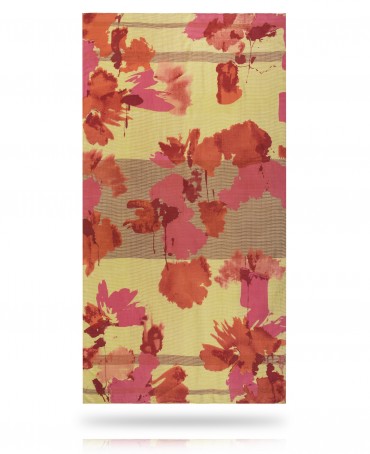 Палантин Женский SN40-FL.ABSTRAITE/CITRON